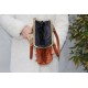 Kate Kiss Lock bag brown medium 
