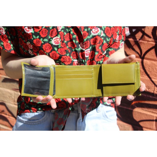 Large Tiny Light Green Wallet
