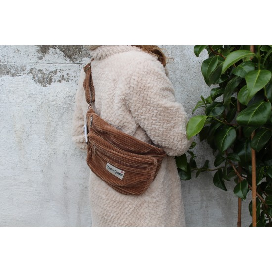Giant Corduroy Bum Bag Fanny Pack