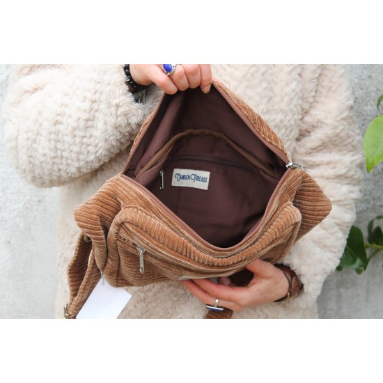 Giant Corduroy Bum Bag Fanny Pack
