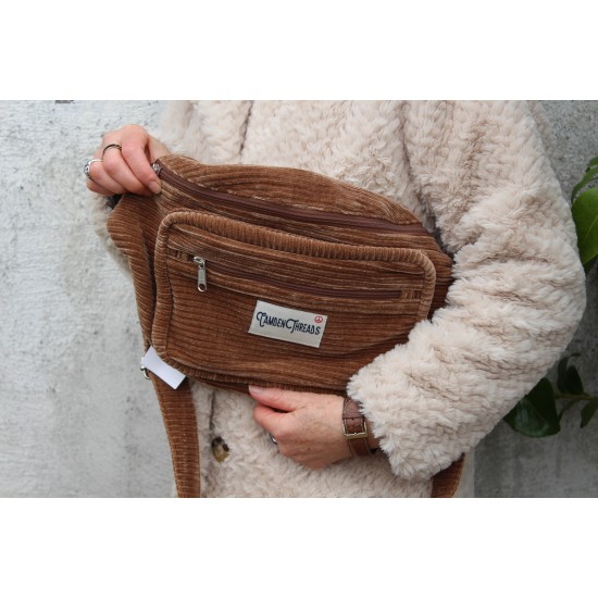 Giant Corduroy Bum Bag Fanny Pack