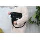 Giant Corduroy Bum Bag Bottle Green