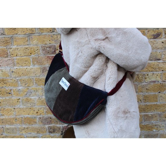 Bobby Large Cord Patchwork 
