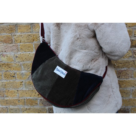 Bobby Large Cord Patchwork 