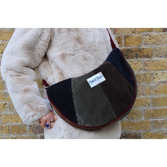 Bobby Large Cord Patchwork 