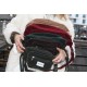 Red corduroy Bum Bag Belfast