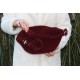 Red corduroy Bum Bag Belfast