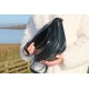 Isabelle saddle bag navy leather