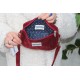 Mini fanny pack Sweetpea Red Corduroy