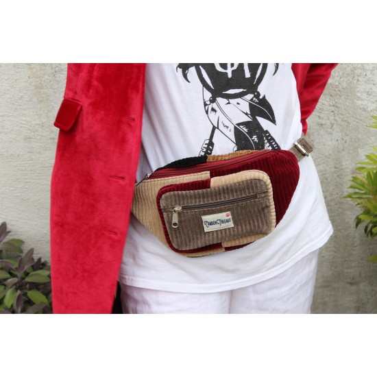 Double Bum Bag Patchwork 