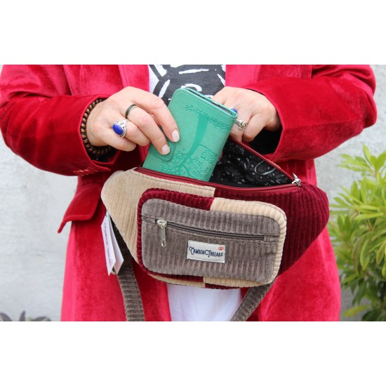 Double Bum Bag Patchwork 