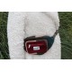 Double zip bum bag patchwork cord 