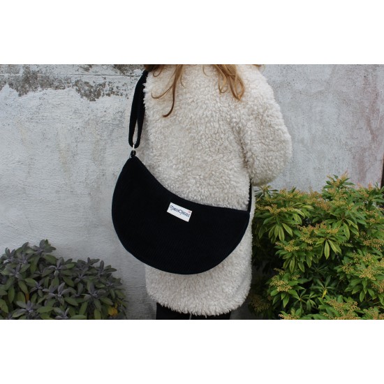 Bobby large navy corduroy