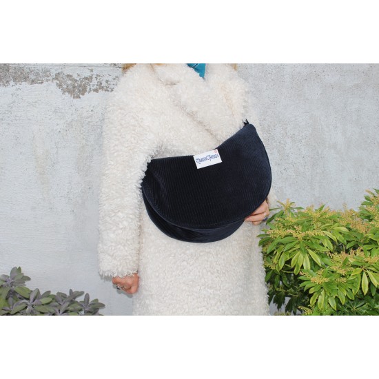 Bobby large navy corduroy