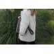 Ashbury grey corduroy Hobo Bag