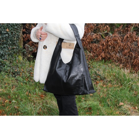 Alabama Hobo black leather