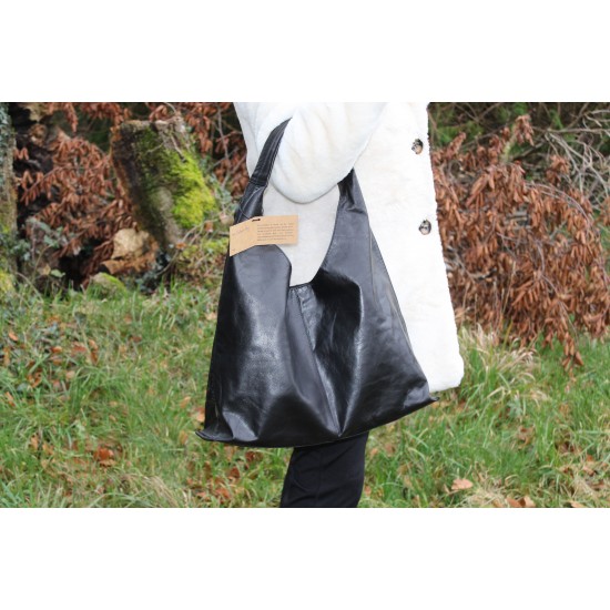 Alabama Hobo black leather