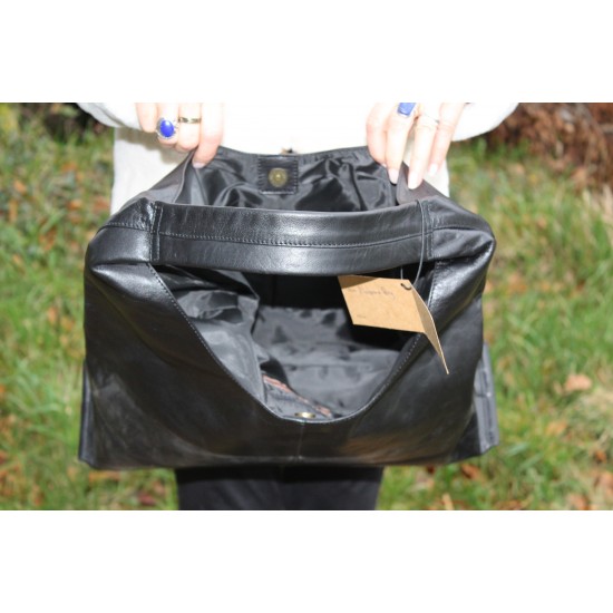 Alabama Hobo black leather