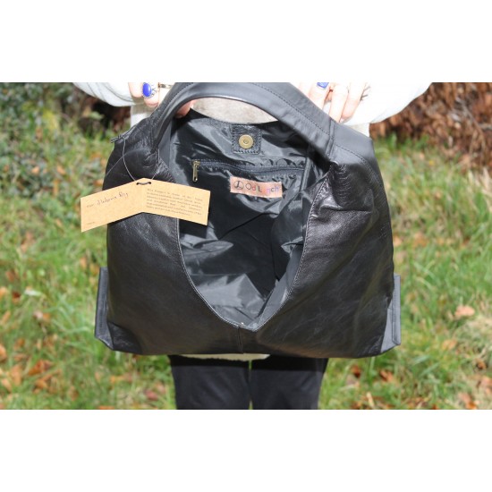 Alabama Hobo black leather