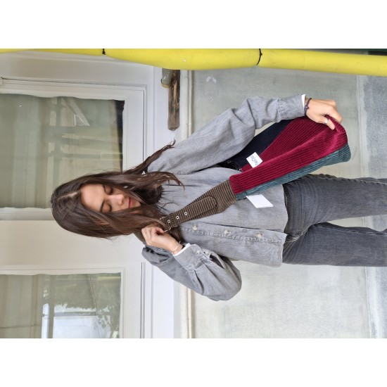 Ashbury Patchwork Corduroy Hobo Bag Ashbury Patchwork Corduroy Hobo Bag