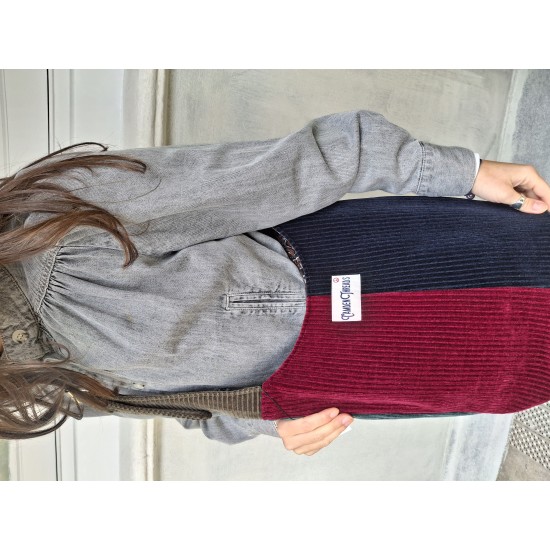 Ashbury Patchwork Corduroy Hobo Bag Ashbury Patchwork Corduroy Hobo Bag