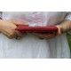 Miranda Red Coin purse with cards leather