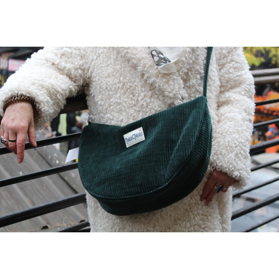 Bobby Teal Hobo Slouchy Cross body Corduroy Bag