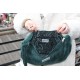 Bobby Teal Hobo Slouchy Cross body Corduroy Bag