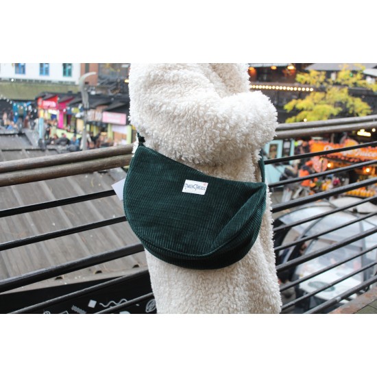 Bobby Teal Hobo Slouchy Cross body Corduroy Bag
