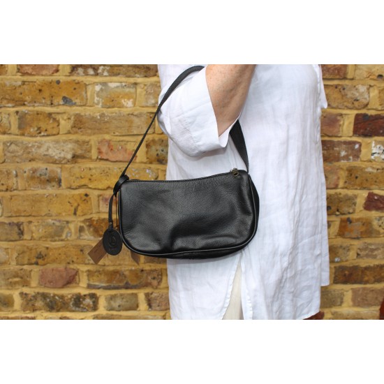Edith mini shoulder bag black