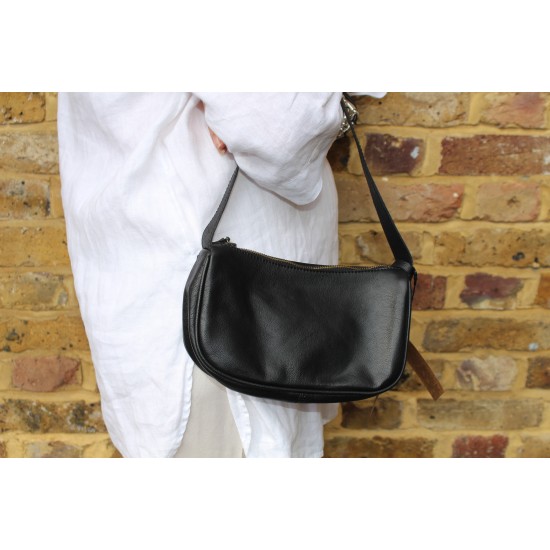 Edith mini shoulder bag black