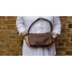 Edith Baguette Leather Brown