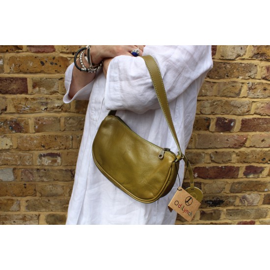 Edith Olive Green Shoulder bag