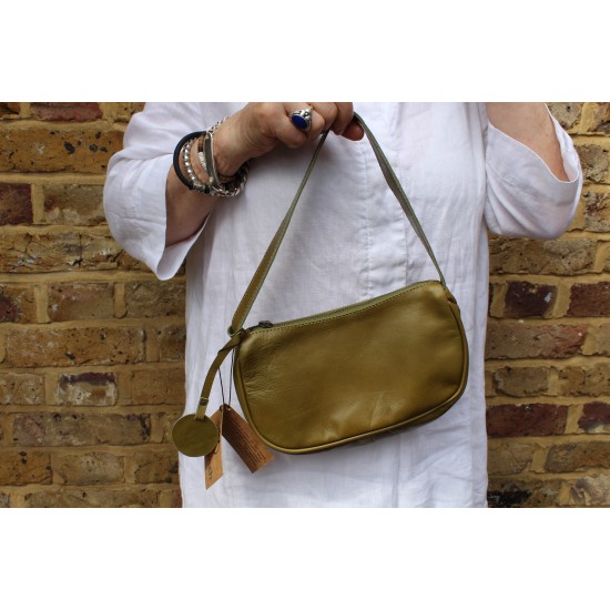 Edith Olive Green Shoulder bag