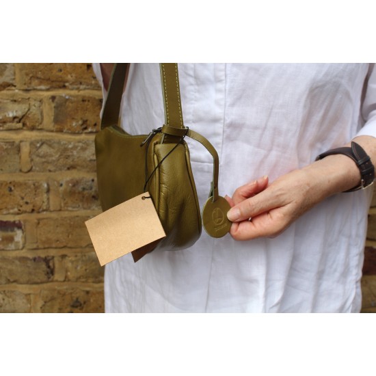 Edith Olive Green Shoulder bag