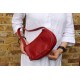  Red shoulder bag baguette