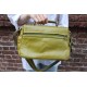 Funky Bag Apple Green Leather Mini Satchel
