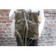 Amelie Convertible Backpack Olive Green Leather
