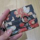 Small Ring Wallet in Spanish Floral Print Leather