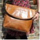 Dublin Large Zip Bag Tan Smooth Leather