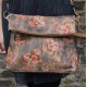 Mini Amelie Foldover Floral Bag no 21 Tan Leather